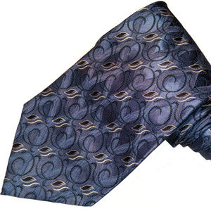 Bill Blass blue design tie